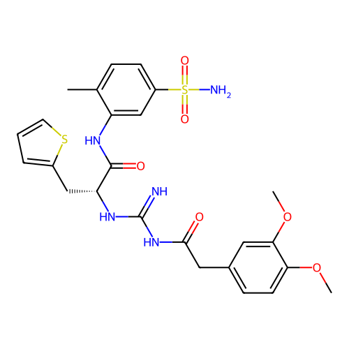 Chemical structure of BindingDB Monomer ID 50555197