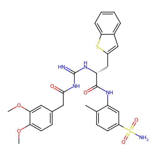 Chemical structure of BindingDB Monomer ID 50555198
