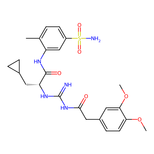 Chemical structure of BindingDB Monomer ID 50555204