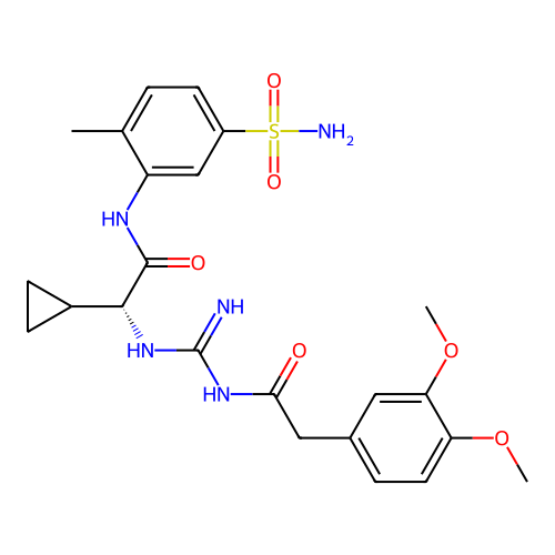 Chemical structure of BindingDB Monomer ID 50555205