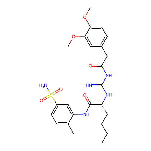 Chemical structure of BindingDB Monomer ID 50555209