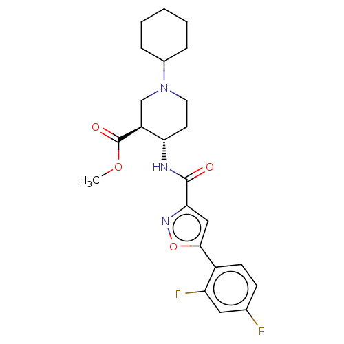 Chemical structure of BindingDB Monomer ID 50555261