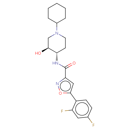 Chemical structure of BindingDB Monomer ID 50555267