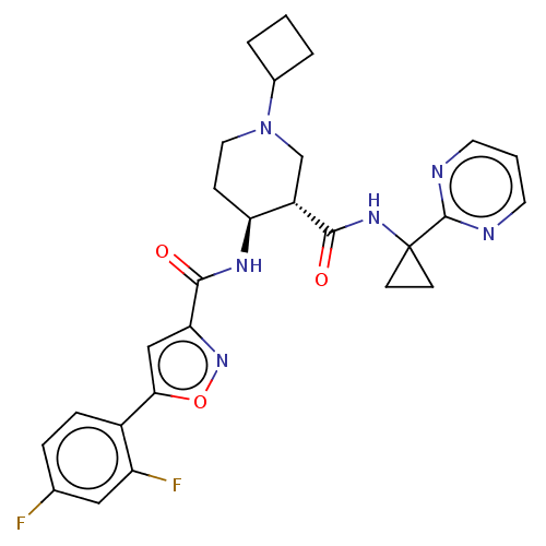 Chemical structure of BindingDB Monomer ID 50555344