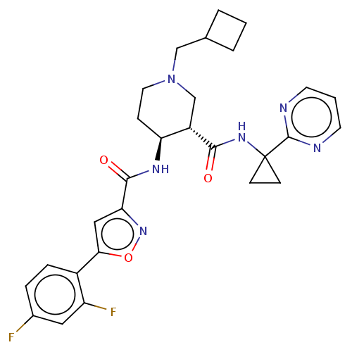 Chemical structure of BindingDB Monomer ID 50555345