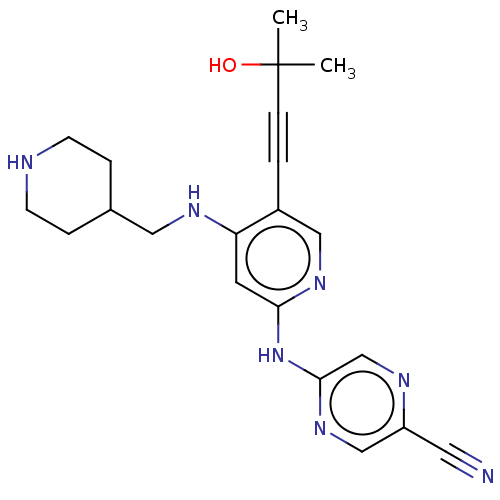 Chemical structure of BindingDB Monomer ID 50555393