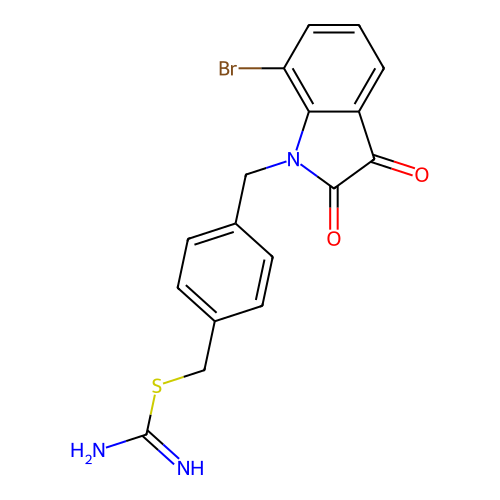 Chemical structure of BindingDB Monomer ID 50555601