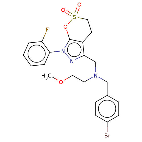 Chemical structure of BindingDB Monomer ID 50555662