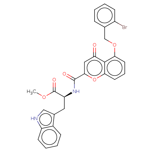 Chemical structure of BindingDB Monomer ID 50555702