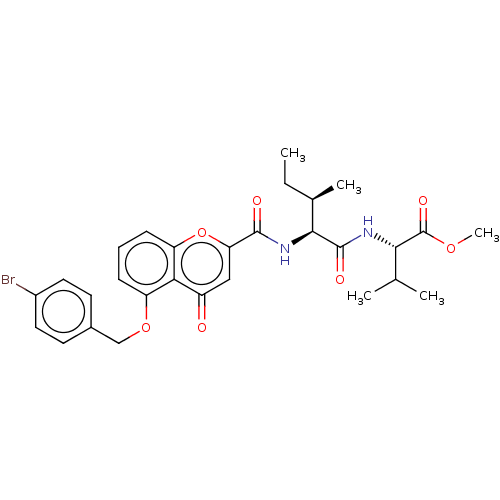 Chemical structure of BindingDB Monomer ID 50555703
