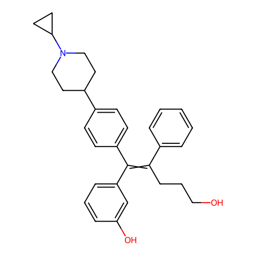 Chemical structure of BindingDB Monomer ID 50555944