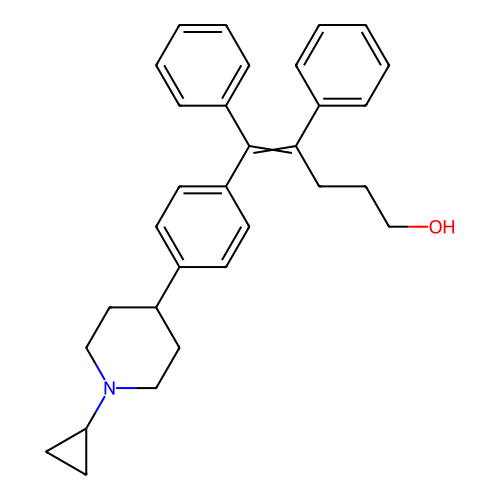 Chemical structure of BindingDB Monomer ID 50555948