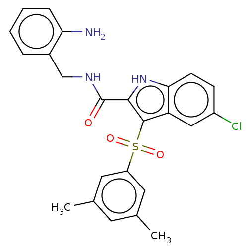 Chemical structure of BindingDB Monomer ID 50556160