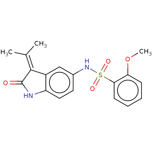 Chemical structure of BindingDB Monomer ID 50556167
