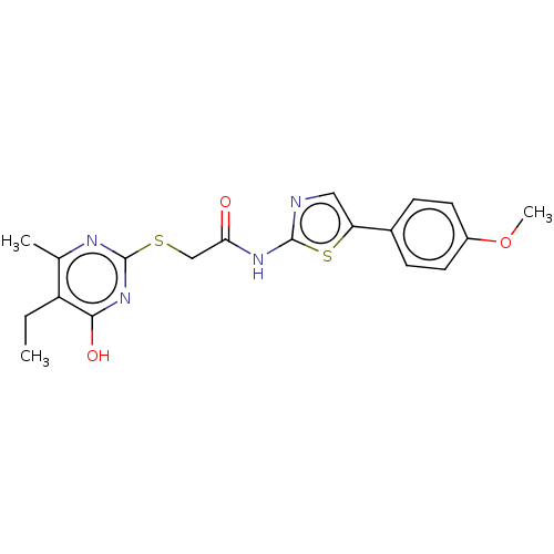 Chemical structure of BindingDB Monomer ID 50556196