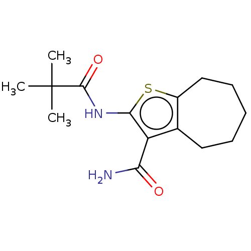 Chemical structure of BindingDB Monomer ID 50556198