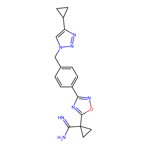 Chemical structure of BindingDB Monomer ID 50556220