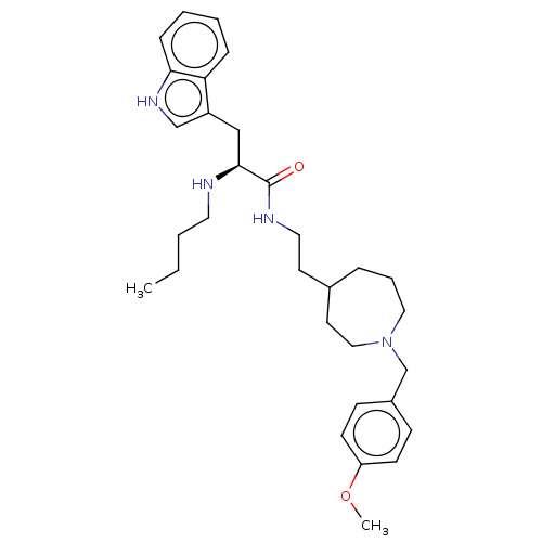 Chemical structure of BindingDB Monomer ID 50556228