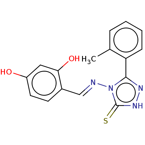 Chemical structure of BindingDB Monomer ID 50556275