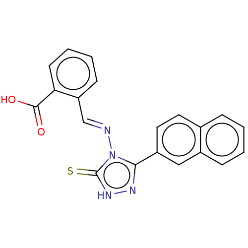 Chemical structure of BindingDB Monomer ID 50556278