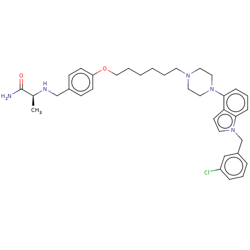 Chemical structure of BindingDB Monomer ID 50556381