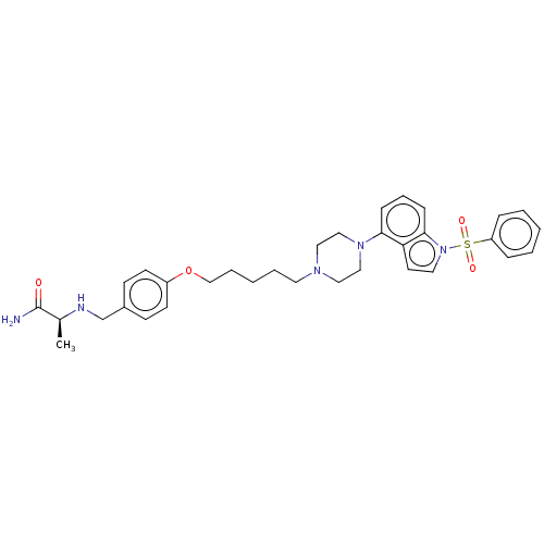 Chemical structure of BindingDB Monomer ID 50556383