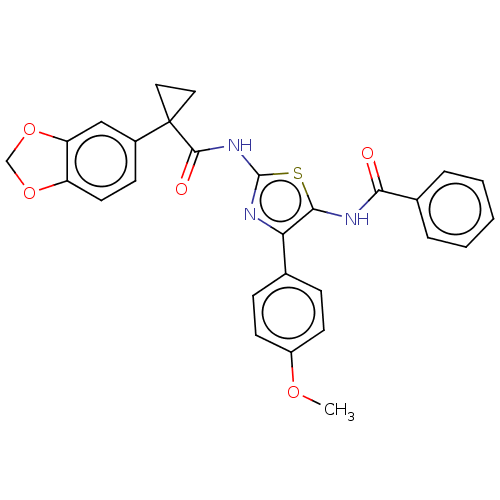 Chemical structure of BindingDB Monomer ID 50556420