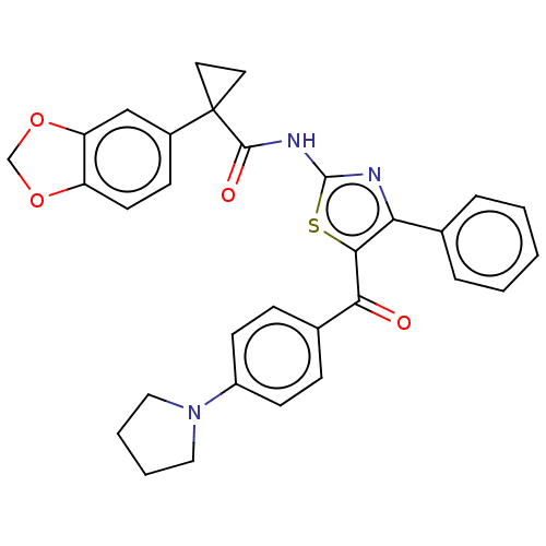 Chemical structure of BindingDB Monomer ID 50556435