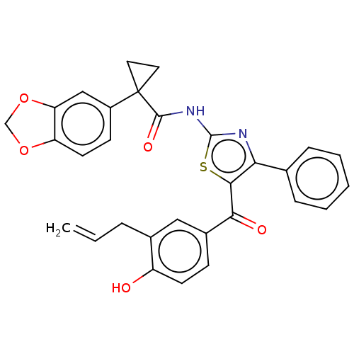 Chemical structure of BindingDB Monomer ID 50556444