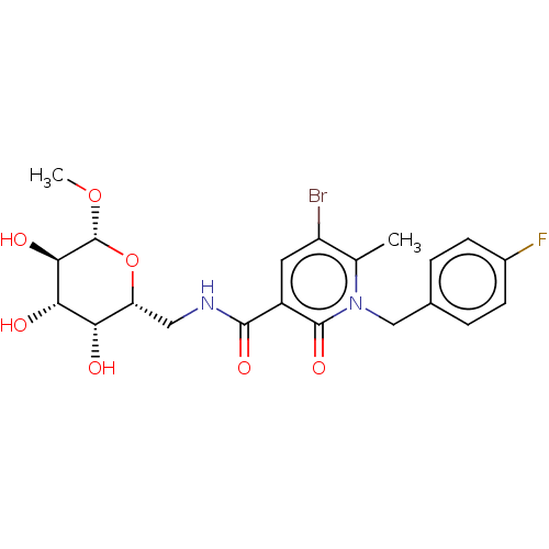 Chemical structure of BindingDB Monomer ID 50556539
