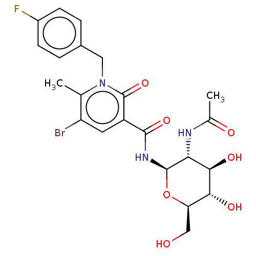 Chemical structure of BindingDB Monomer ID 50556540