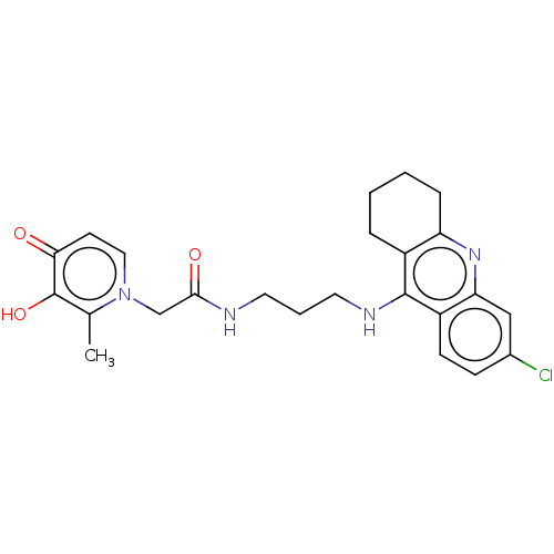 Chemical structure of BindingDB Monomer ID 50556590