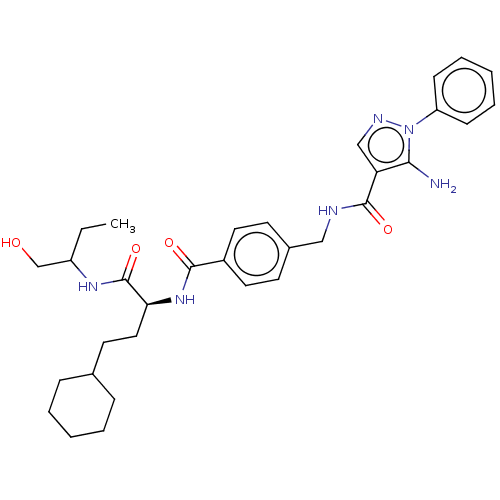 Chemical structure of BindingDB Monomer ID 50556604