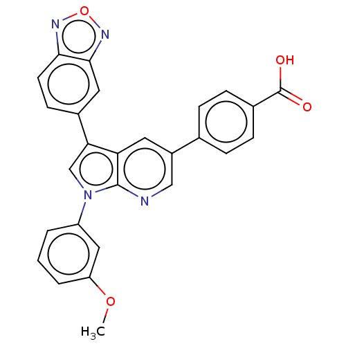 Chemical structure of BindingDB Monomer ID 50556747