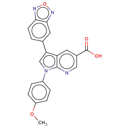 Chemical structure of BindingDB Monomer ID 50556750