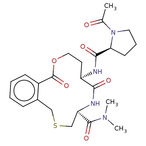 Chemical structure of BindingDB Monomer ID 50556870