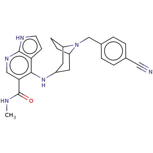Chemical structure of BindingDB Monomer ID 50557233