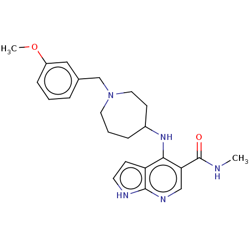 Chemical structure of BindingDB Monomer ID 50557237