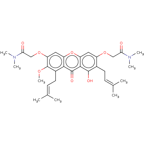 Chemical structure of BindingDB Monomer ID 50557316