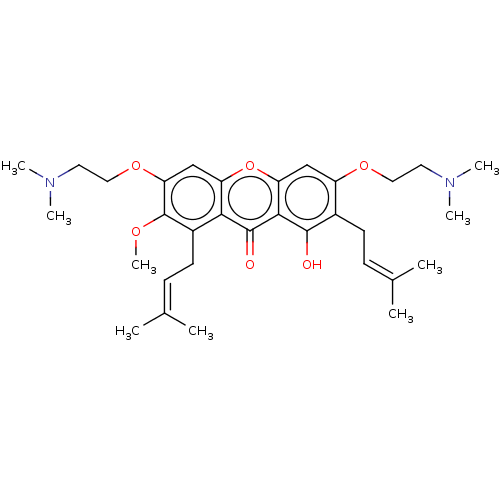 Chemical structure of BindingDB Monomer ID 50557317