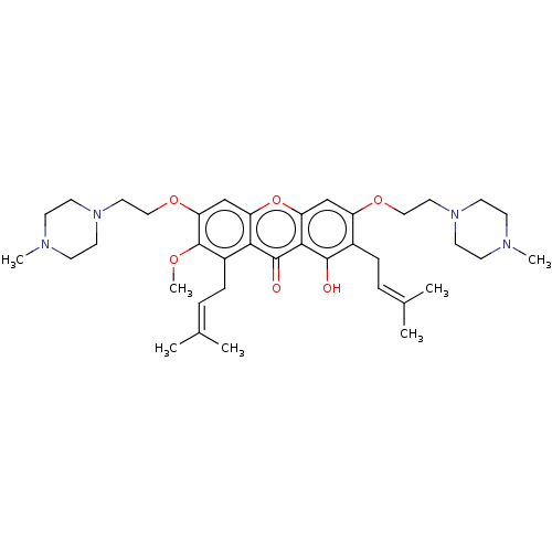 Chemical structure of BindingDB Monomer ID 50557318
