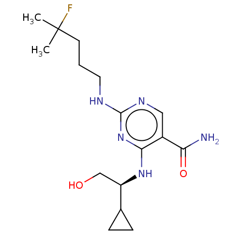 Chemical structure of BindingDB Monomer ID 50557607
