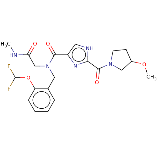 Chemical structure of BindingDB Monomer ID 50557624