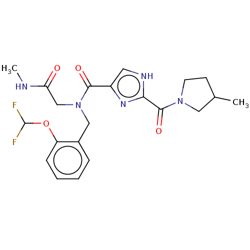 Chemical structure of BindingDB Monomer ID 50557627