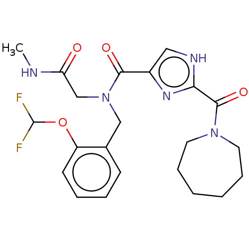 Chemical structure of BindingDB Monomer ID 50557629