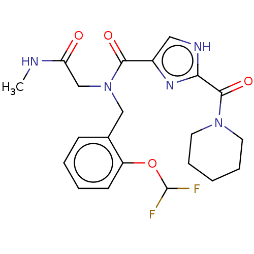 Chemical structure of BindingDB Monomer ID 50557630