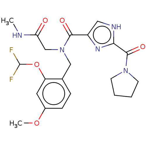 Chemical structure of BindingDB Monomer ID 50557641