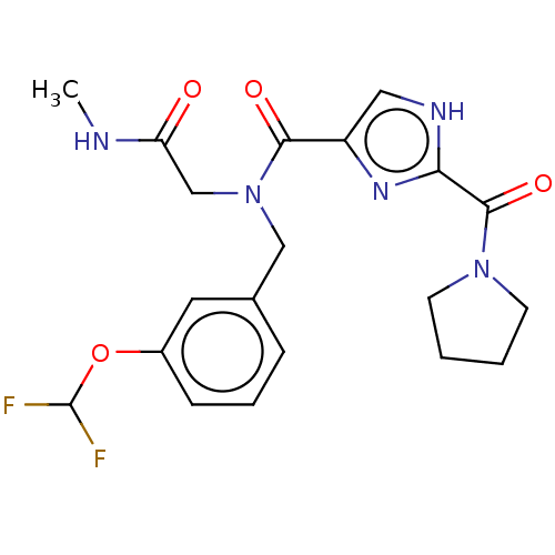 Chemical structure of BindingDB Monomer ID 50557643