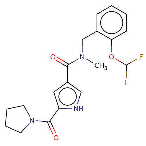 Chemical structure of BindingDB Monomer ID 50557645