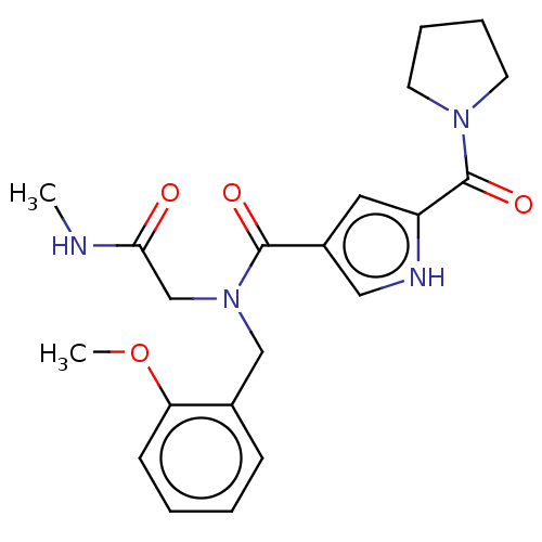 Chemical structure of BindingDB Monomer ID 50557649